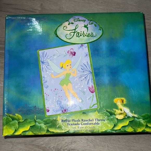 Disney Other - Disney Royal Plush Raschel Throw 40” x 50”